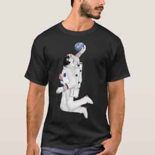 Astronaut Slam Dunk T-Shirt