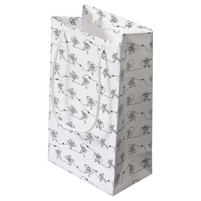 Astronaut Small Gift Bag (Back Angled)