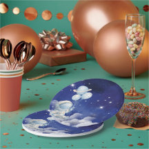 Astronaut Space Birthday Party Plate