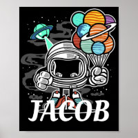 ASTRONAUT Space Cartoon Customisable