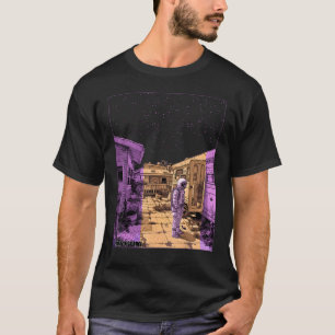 Astronaut Space Party s Over Cool Graphic Art T-Shirt