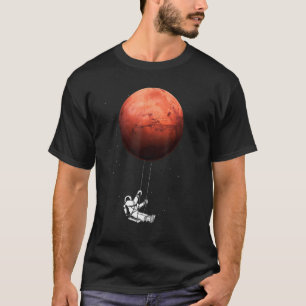 Astronaut Space Science Mars T-Shirt