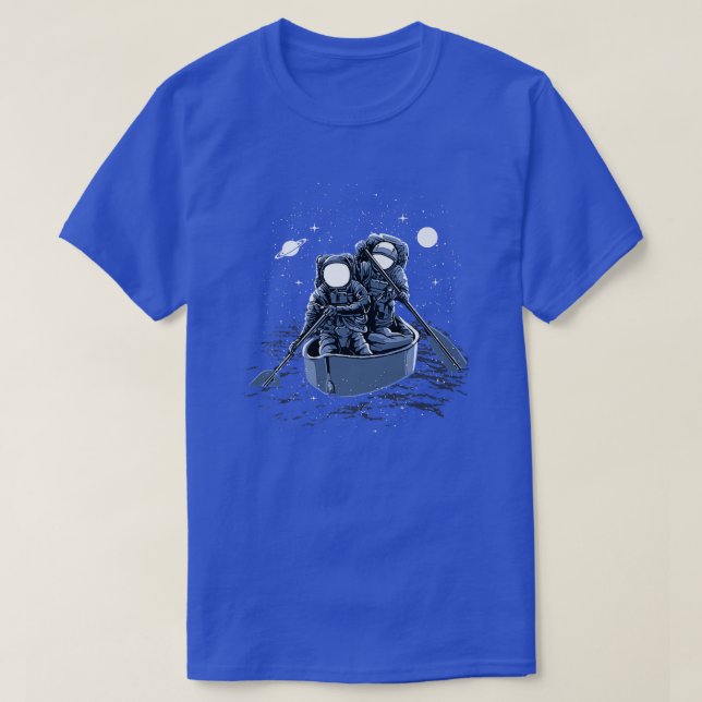 Astronaut Space Streetware World Upper Pioneers  T-Shirt (Design Front)