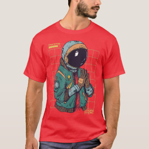 Astronaut Space Travel Retro Aesthetic Streetwear  T-Shirt