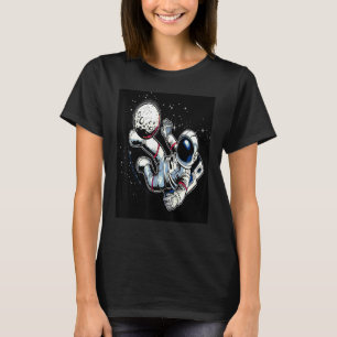 Astronaut Space Universe Fun Soccer Moon Ball Fun T-Shirt