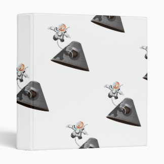 Astronaut Space Walk outside capsule Binder