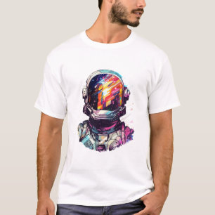 Astronaut Spaceman World Space Discovery Adventure T-Shirt