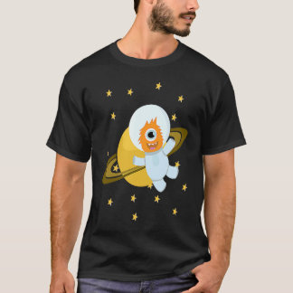 Astronaut Spaceship T World All Erde Orbit T-Shirt