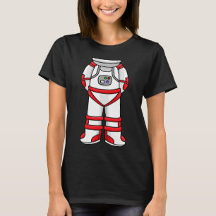 Astronaut Suit Head Cool Space Rocketman Halloween T-Shirt