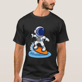 Astronaut Surfing Adventure T-Shirt
