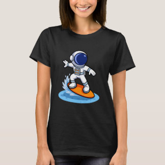Astronaut Surfing Adventure T-Shirt