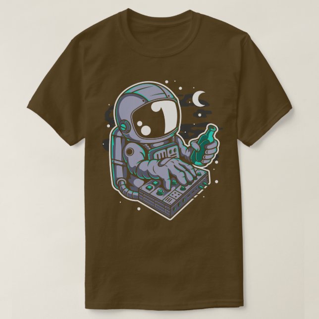 ASTRONAUT SYNTH T-Shirt (Design Front)