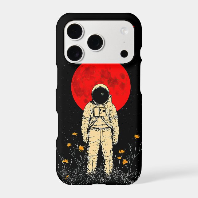 Astronaut Under the Red Moon (Back)