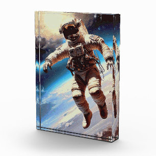 ASTRONAUT UNTETHERED PHOTO BLOCK