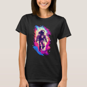 Astronaut Vaporwave Aesthetic Retro Glitch Spacema T-Shirt