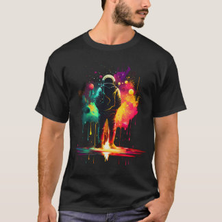 Astronaut Viewing Space T-Shirt