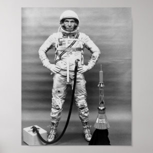 Astronaut Walter Schirra of Sigma 7 (MA-8) Poster