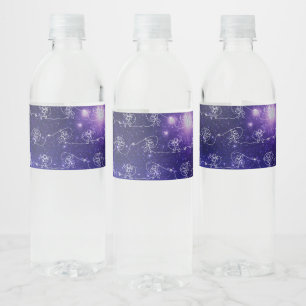 Astronaut Water Bottle Label