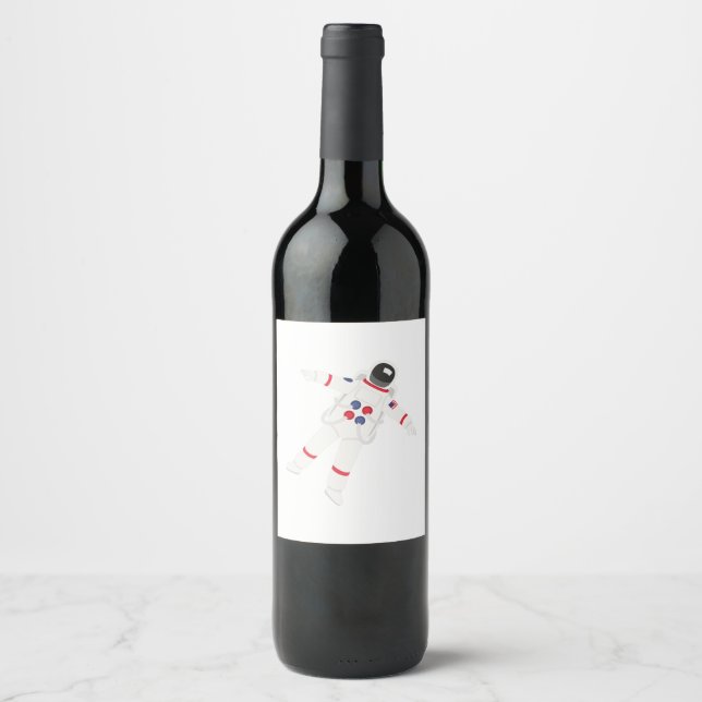 Astronaut Wine Label (Front)