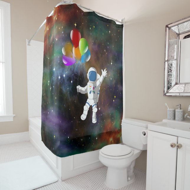 Astronaut with Balloons (In Situ)