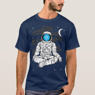 Astronaut Yoga Fantom FTM Coin To The Moon Crypto T-Shirt
