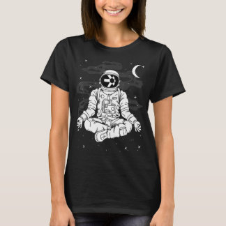 Astronaut Yoga Quant Qnt Coin To The Moon Crypto T T-Shirt