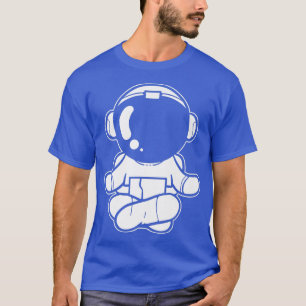 Astronaut Yoga Spaceman  T-Shirt
