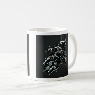 Astronaute en Mug classique de l'espace, 11 oz