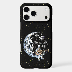 Astronaute squelette sur la Lune crâne 