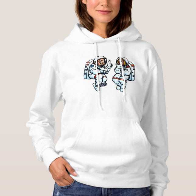 Astronautes Sweat - shirts à capuche (Devant)