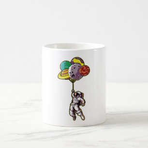 Astronauts fly into Space Coffee Mug