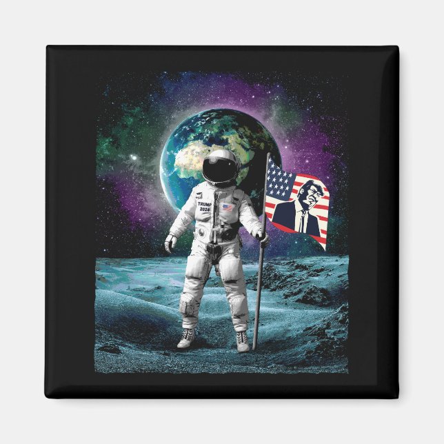 Astronauts for Trump 2024 Invitation Magnet (Front)