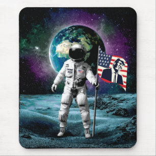 Astronauts for Trump 2024 Invitation Mouse Pad