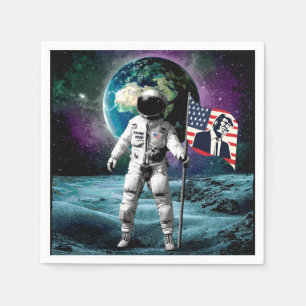 Astronauts for Trump 2024 Invitation Napkin