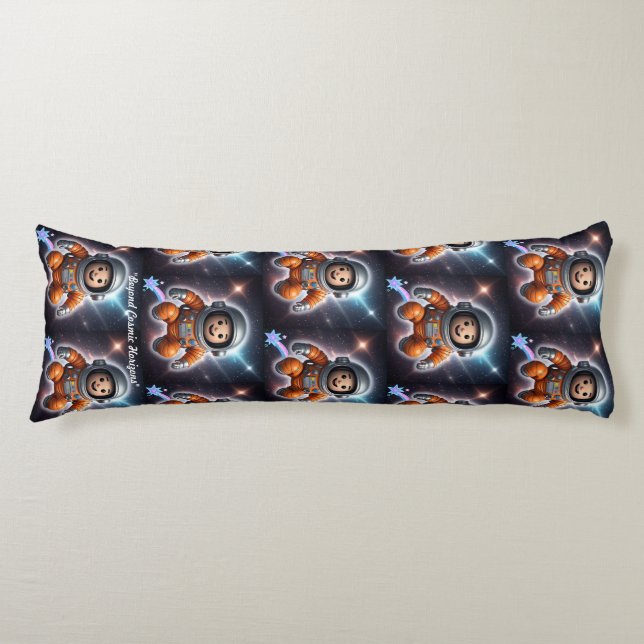 "Astronaut's Quest" Body Pillow (Front)