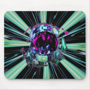 Astronaut's trip v3 mouse pad