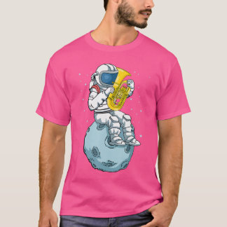 Astronautuba Player Music Lover Big Banduba funny  T-Shirt