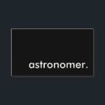 astronomer. business card<br><div class="desc">COLOR CUSTOMIZABLE!</div>