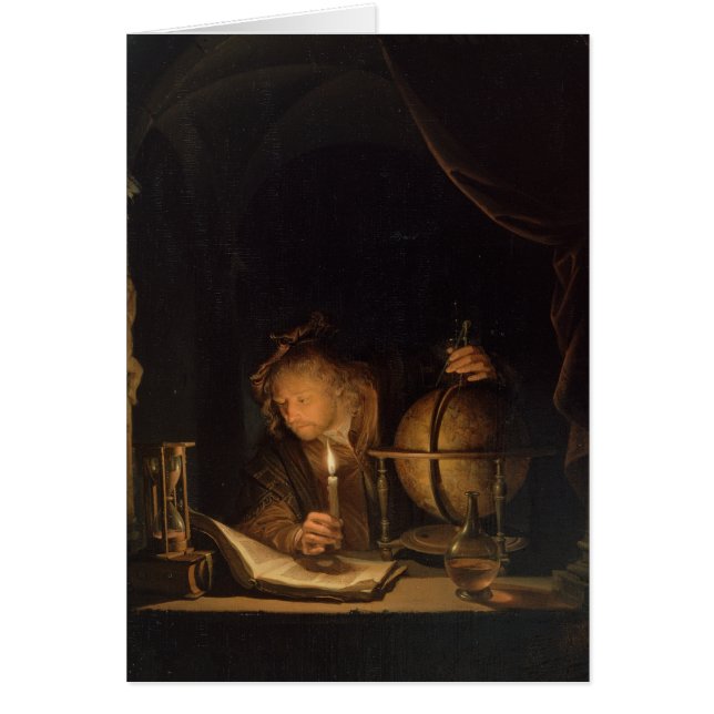 Astronomer by Candlelight (Front)