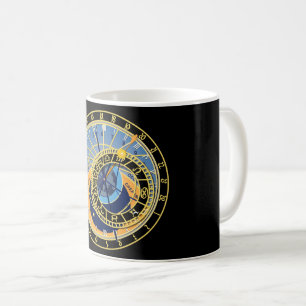 Astronomical Clock Astrology Star Constellation Coffee Mug