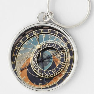 Astronomical Clock In Praque Keychain