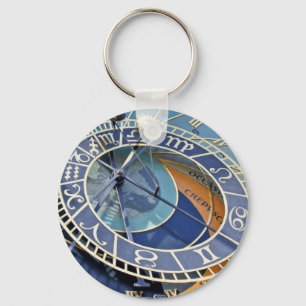Astronomical Clock, Old Town, Prague Keychain