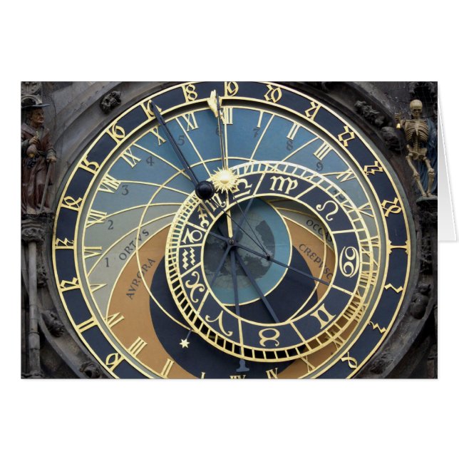 Astronomical Clock or Prague Orloj (Front Horizontal)