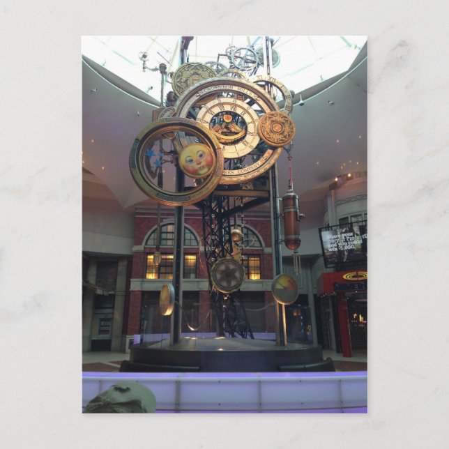 Astronomical Clock Postcard (Front)