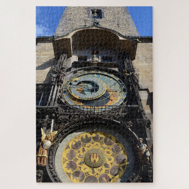 Astronomical Clock, Prague, Czechia /Orloj Praha Jigsaw Puzzle (Vertical)