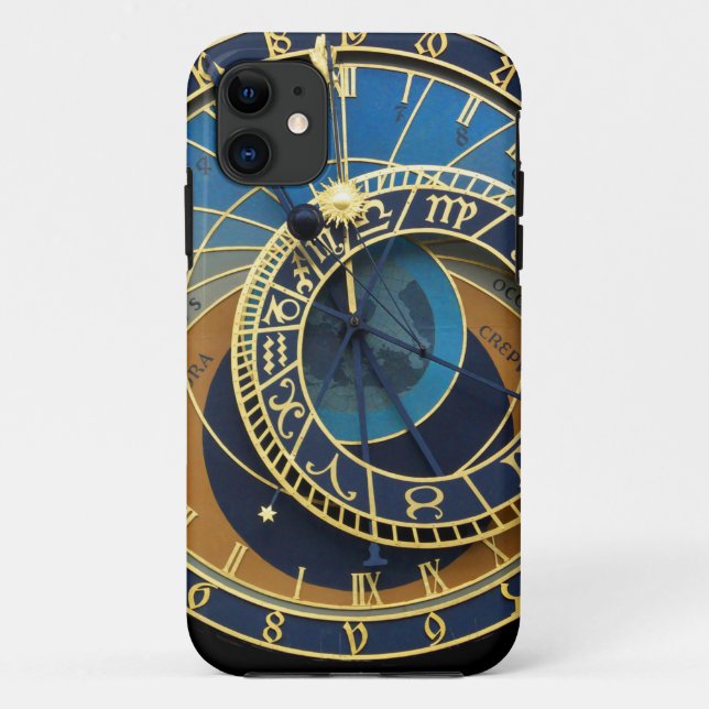 Astronomical Clock-Prague Orloj Case-Mate iPhone Case (Back)
