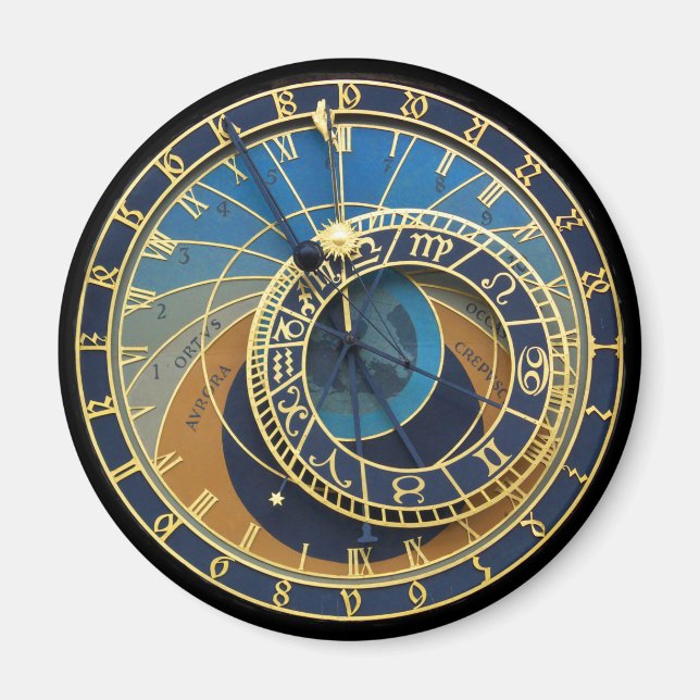 Astronomical Clock-Prague Orloj Magnet (Front)