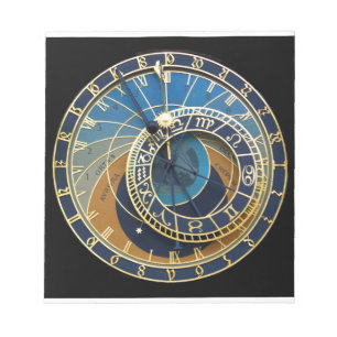 Astronomical Clock-Prague Orloj Notepad