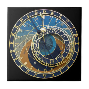 Astronomical Clock-Prague Orloj Tile