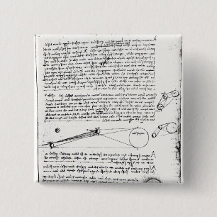 Astronomical diagrams 2 inch square button